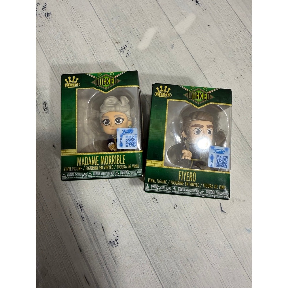 Funko pop minis wicked madame morrible and‎ fiyero NEW